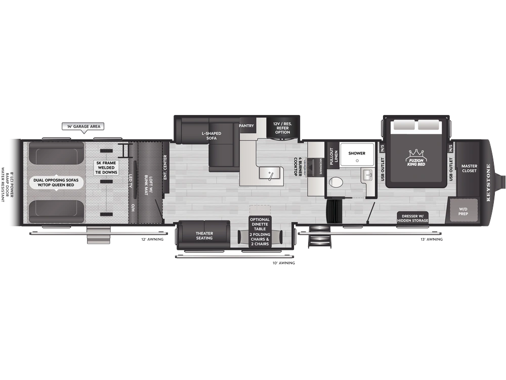 2027 Keystone RV Fuzion Fuzion 440 alt