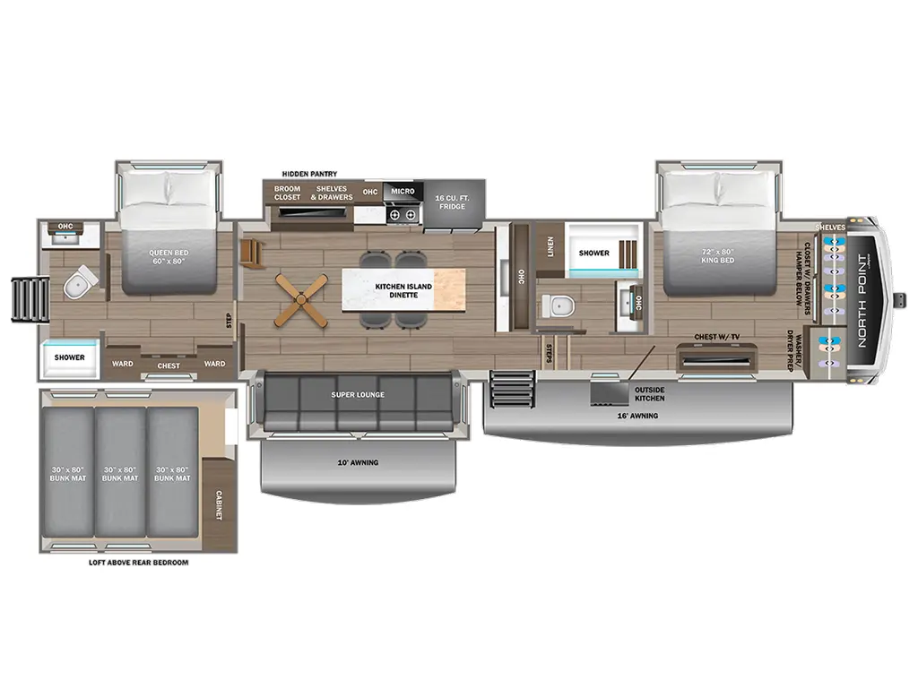 2027 Jayco North Point 375TBDB