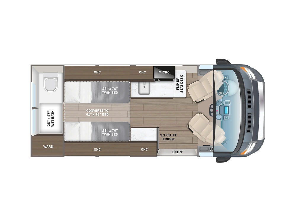 2027 Jayco Solstice Solstice 21T Ford Transit 350 HD alt