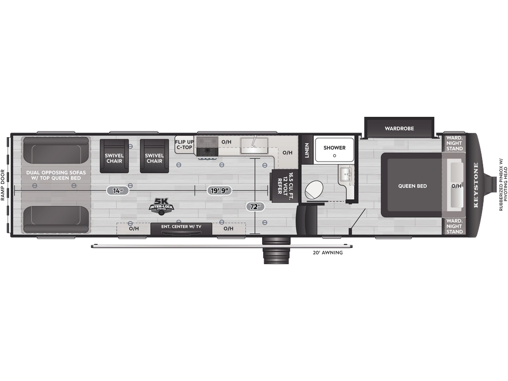 Keystone RV Carbon Carbon 310 2027 alt