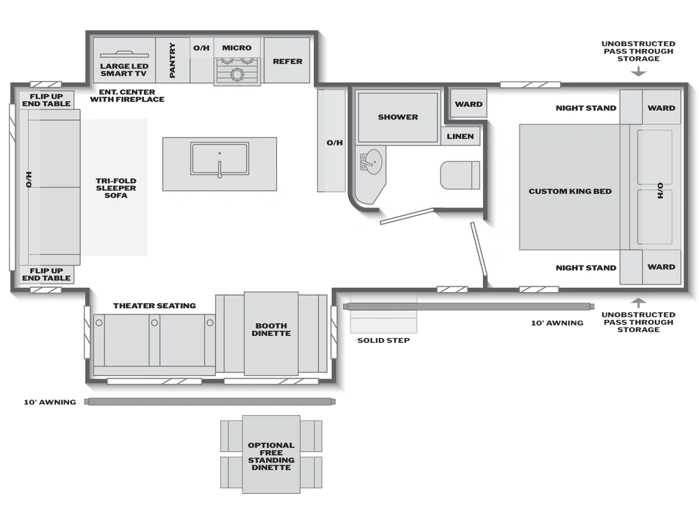 Keystone RV Bullet Crossfire Bullet Crossfire 287RLS 2027 alt