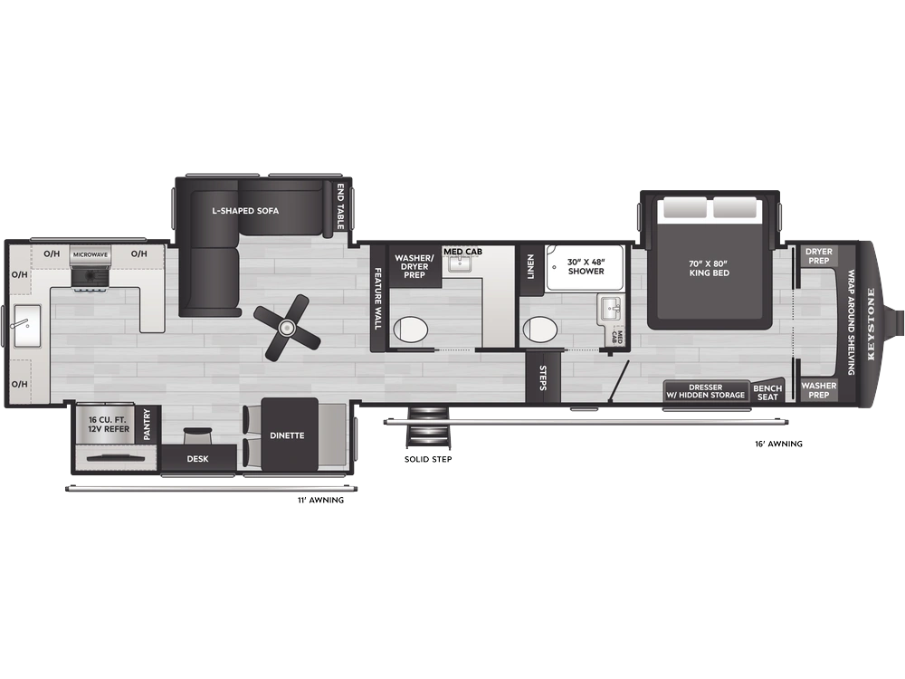Keystone RV Arcadia Arcadia 3850RK 2027 alt