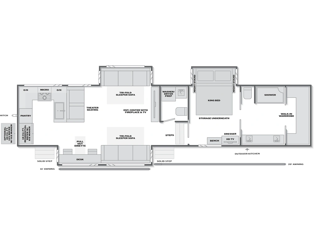 Keystone RV Alpine Alpine 3910RK 2027 alt