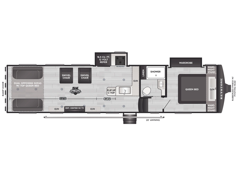 Keystone RV Carbon Carbon 363 2027 alt