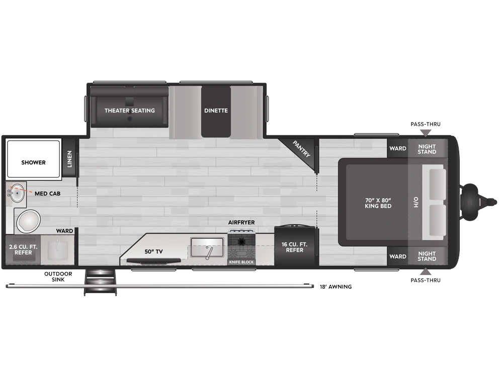 Keystone RV Coleman Legacy Coleman Legacy 2600RB 2027 alt