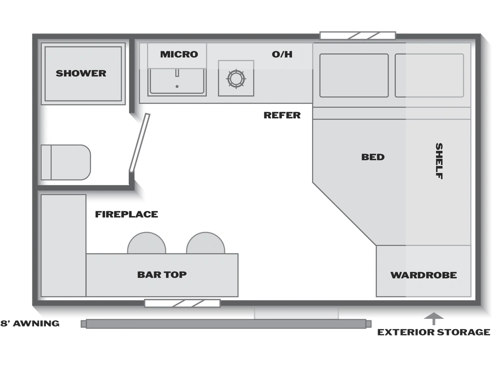 Keystone RV Coleman Travel Trailers Coleman Travel Trailers 13R 2027 alt
