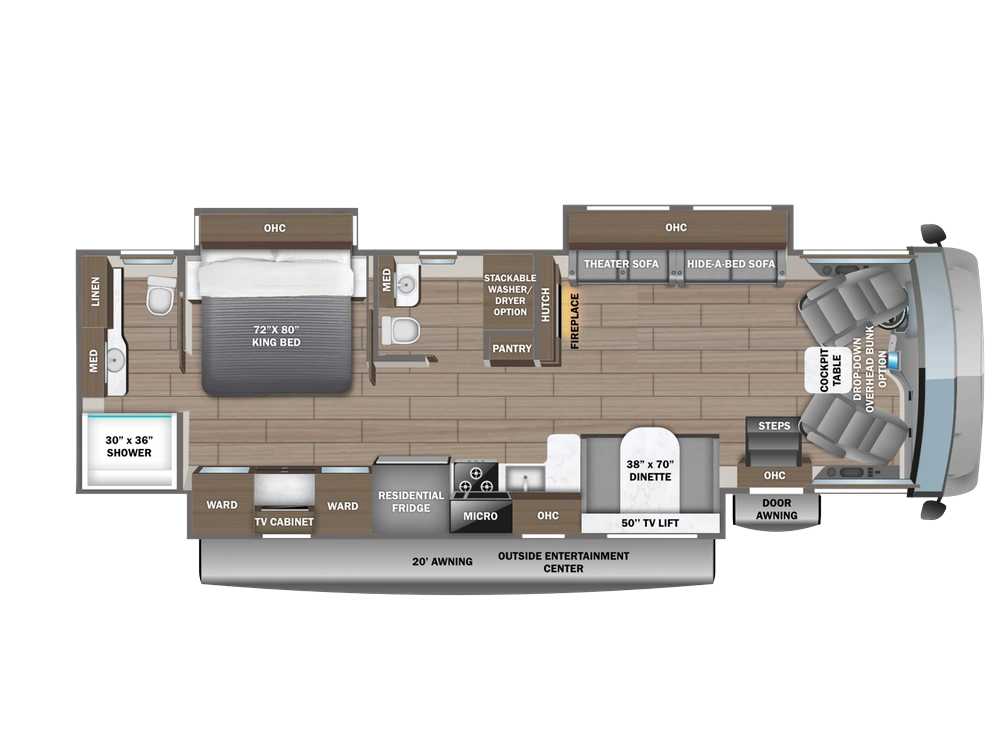 2027 Jayco Precept Precept 36C 7.3L 2V DEVCT NA PFI V8 alt