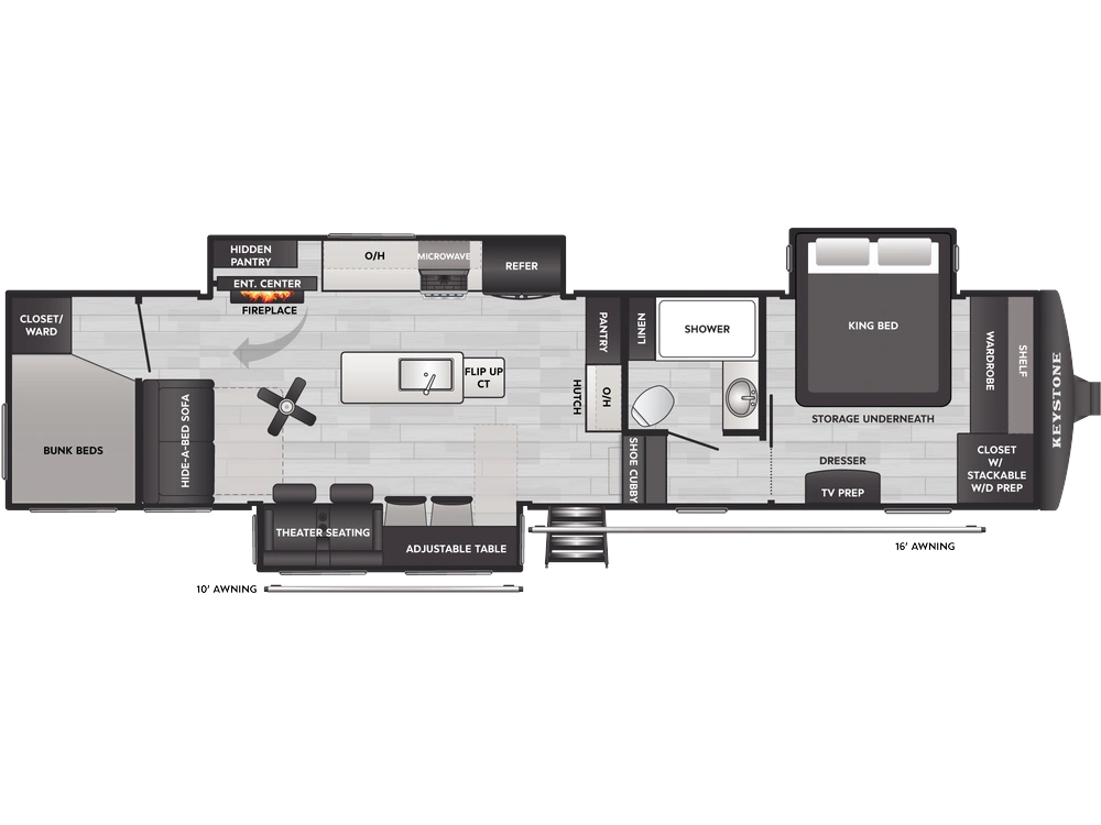 2027 Keystone RV Sprinter Sprinter 3500RDB alt