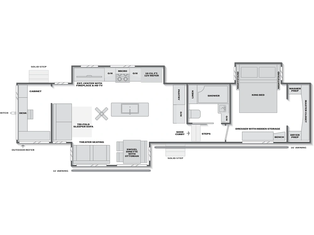 Keystone RV Arcadia Arcadia 3790RO 2027 alt