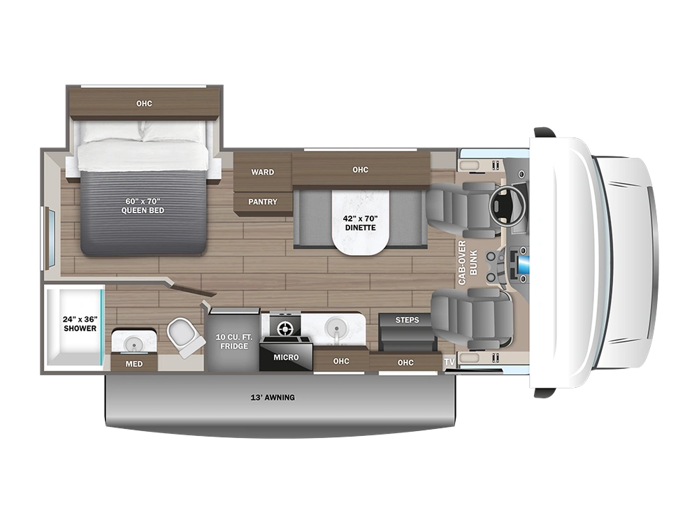 2027 Jayco Redhawk SE Redhawk SE 22C - Chevrolet Chassis - Limited Availability 6.6L Vortec V8 alt