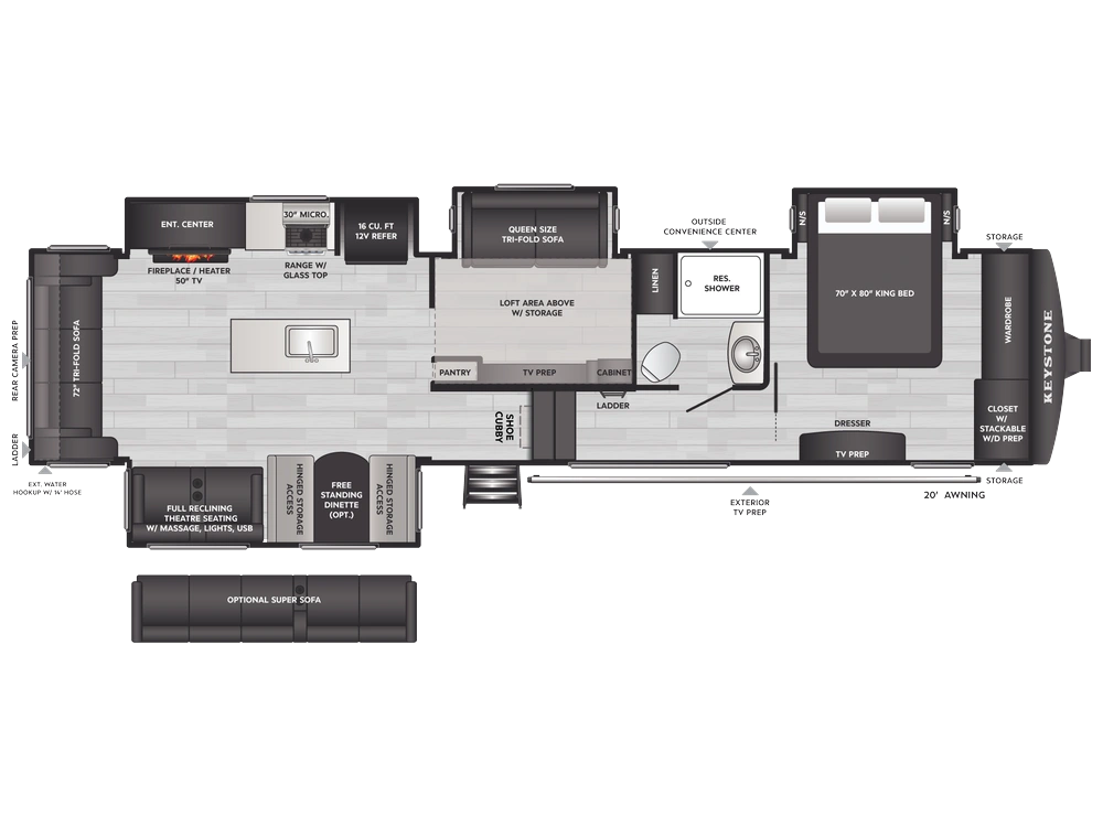 2027 Keystone RV Sprinter Sprinter 3590LFT alt