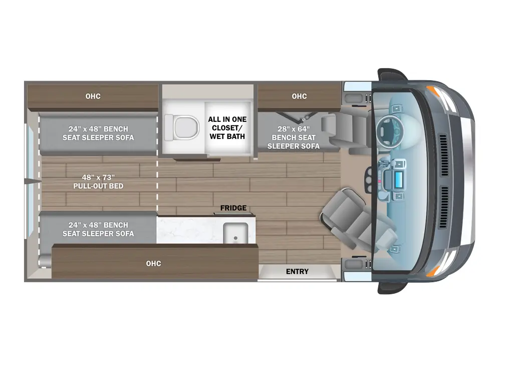 Jayco Comet 18L 3.6L V6 Gas 2027