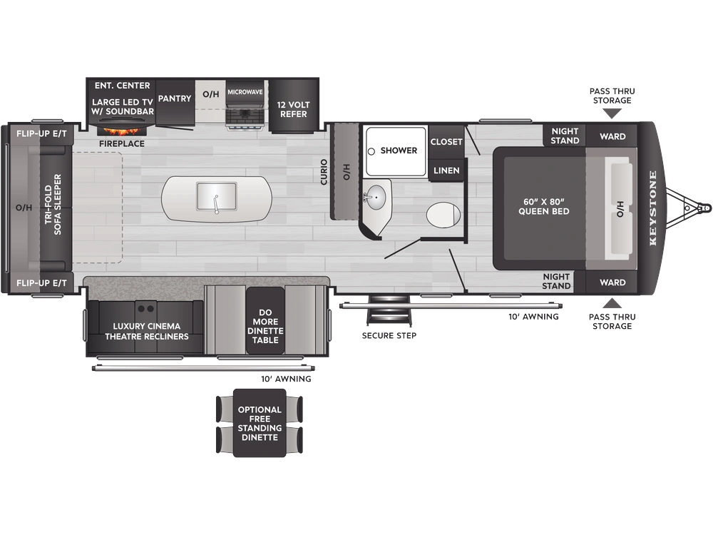 Keystone RV Passport Super Lite Passport Super Lite 2870RL 2027 alt
