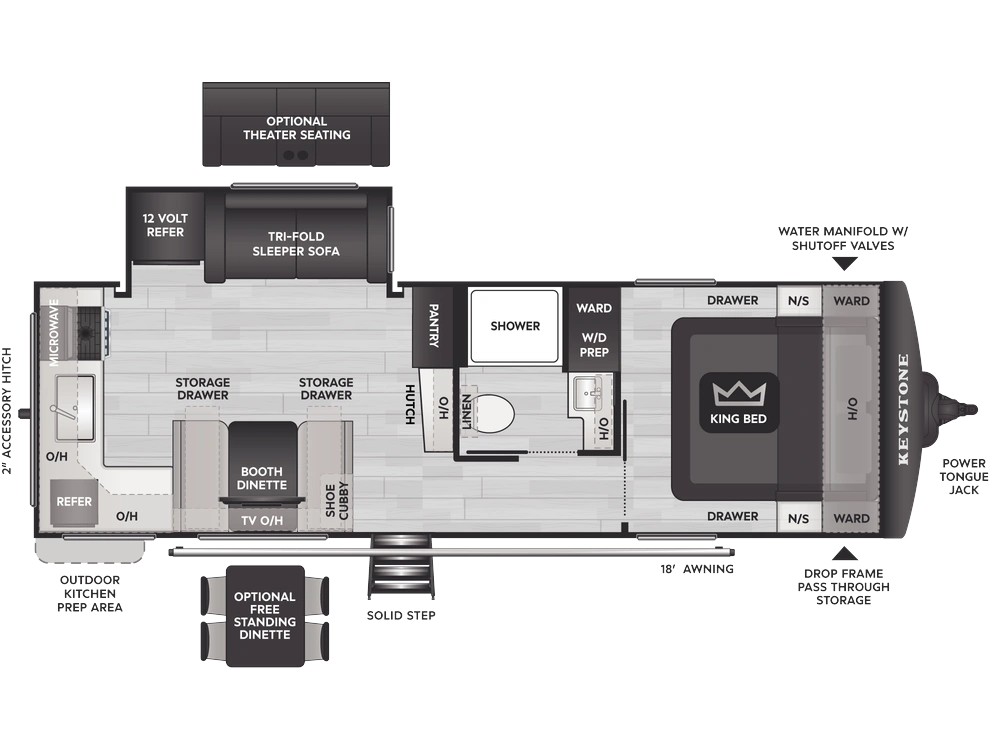 Keystone RV Cougar Half-Ton Cougar Half-Ton 25MLE 2027 alt
