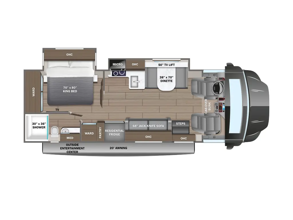 2027 Jayco Seneca XT 32U 6.7L Power Stroke V8 Turbo Diesel