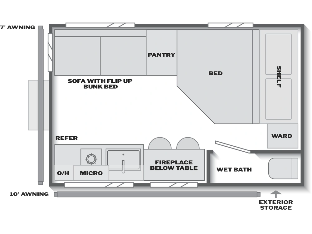 Keystone RV Coleman Travel Trailers Coleman Travel Trailers 13S 2027 alt