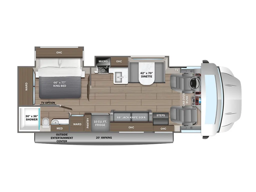 2027 Jayco Greyhawk XL 32U 6.7L Power Stroke V8 Turbo Diesel