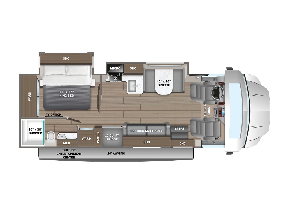 Jayco Greyhawk XL Greyhawk XL 32U 6.7L Power Stroke V8 Turbo Diesel 2027 alt