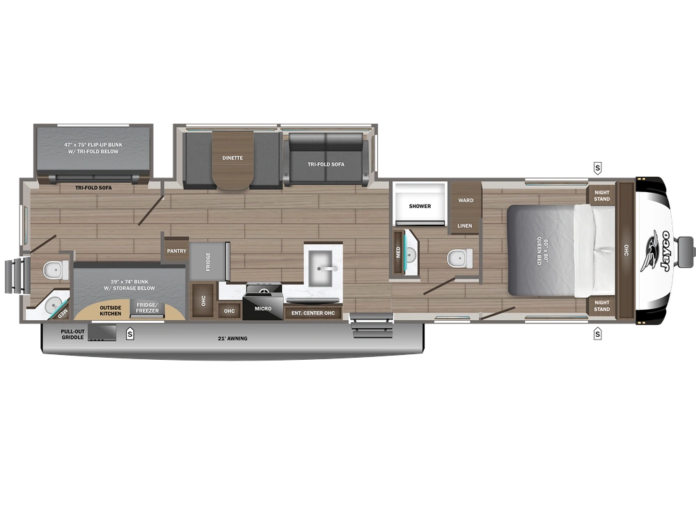 Jayco Jay Feather Jay Feather 33BH 2027 alt
