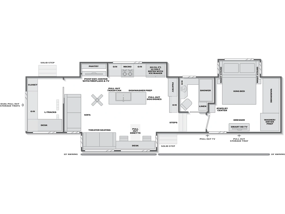 2027 Keystone RV Montana Montana 3600RO alt