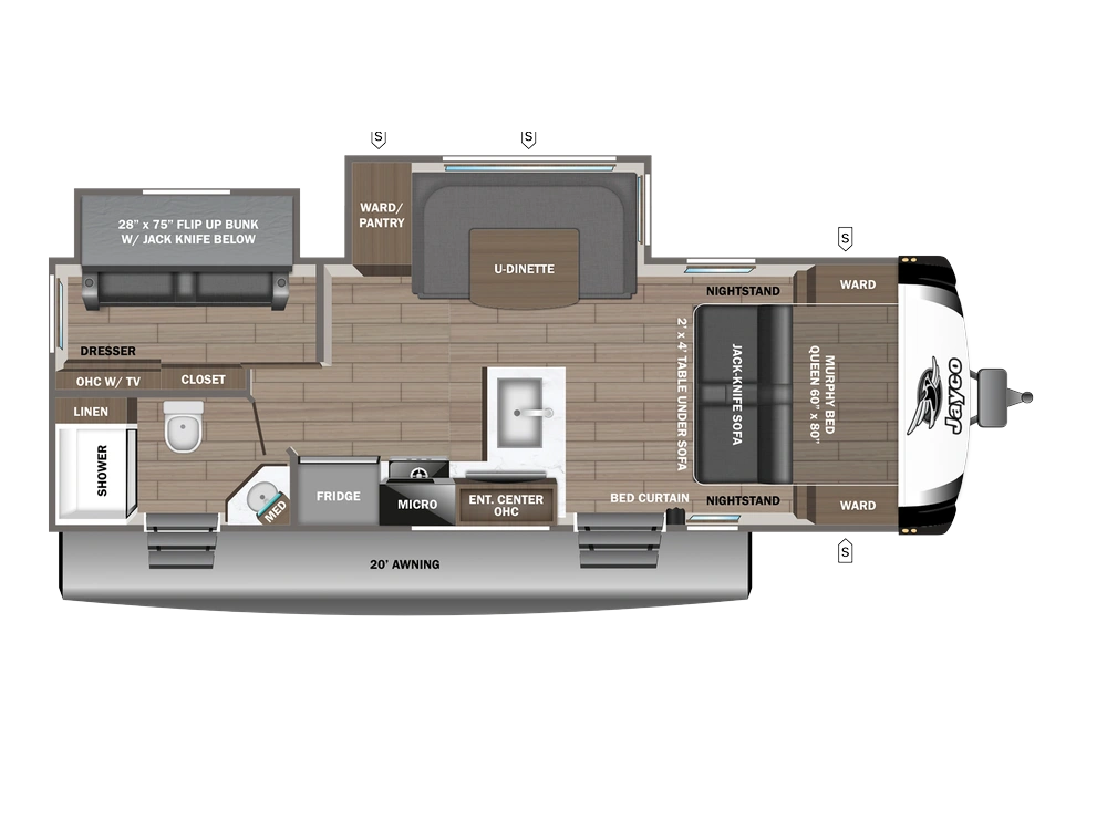 Jayco Jay Feather Jay Feather 23MBD 2027 alt
