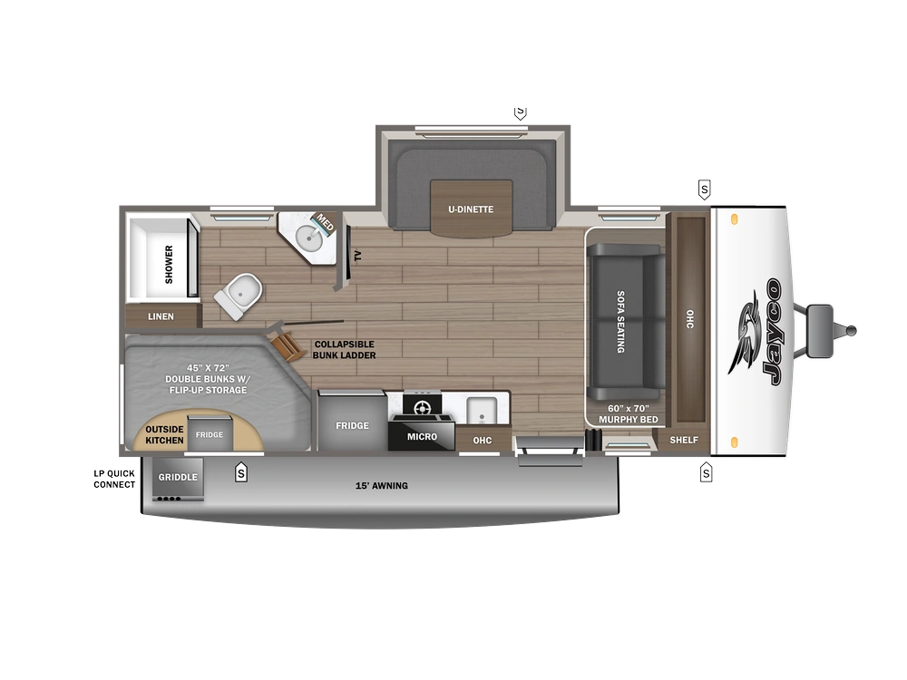 2027 Jayco Jay Feather Air Jay Feather Air 19MBS alt