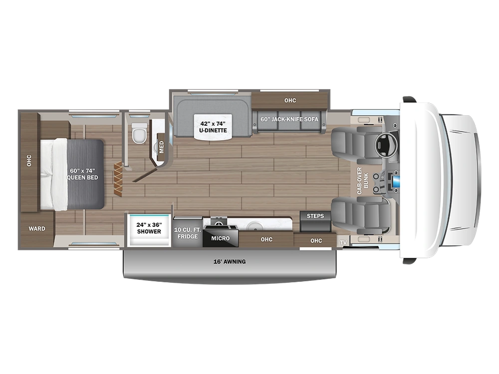 Jayco Redhawk SE Redhawk SE 29KF - Ford Chassis 7.3L 2V DEVCT NA PFI V8 2027 alt