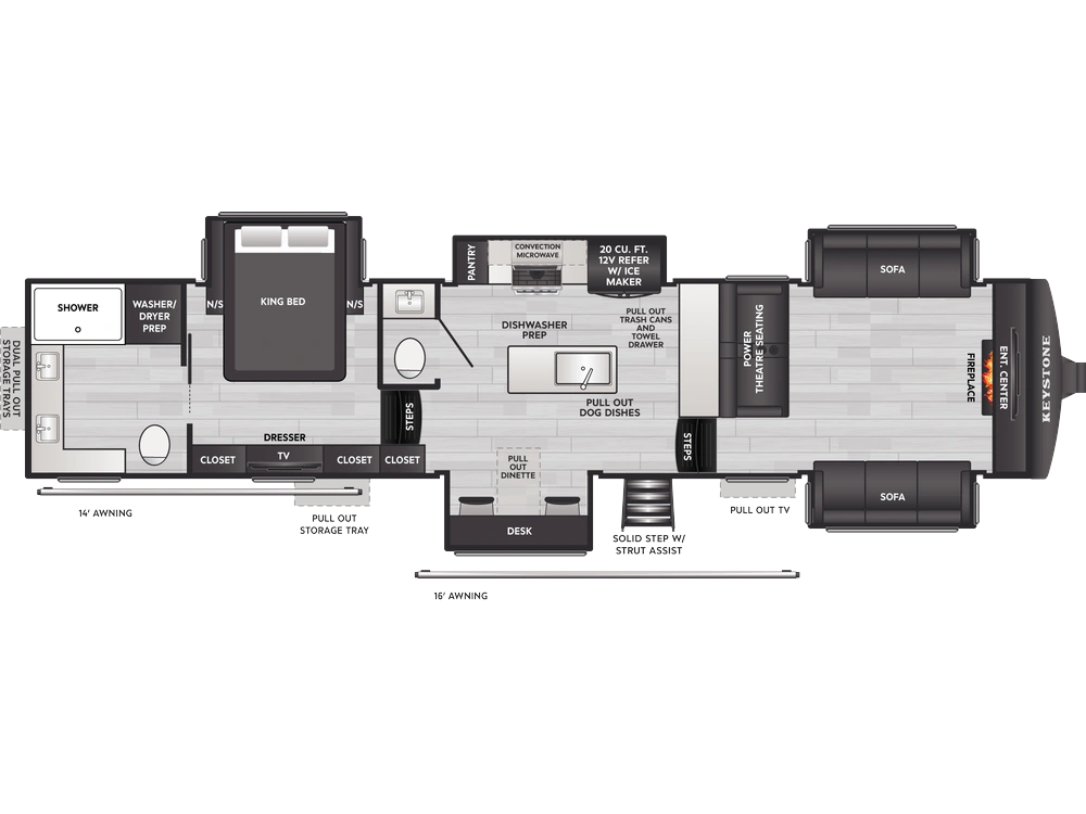 Keystone RV Montana Montana 3800FL 2027 alt