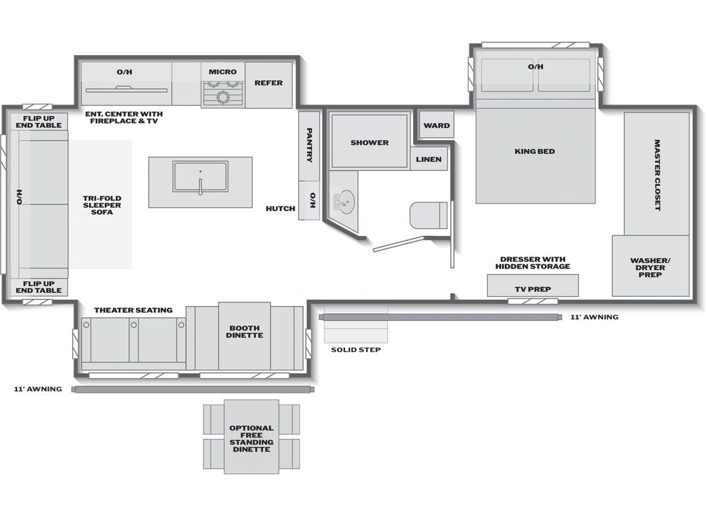 Keystone RV Bullet Crossfire Bullet Crossfire 310RES 2027 alt
