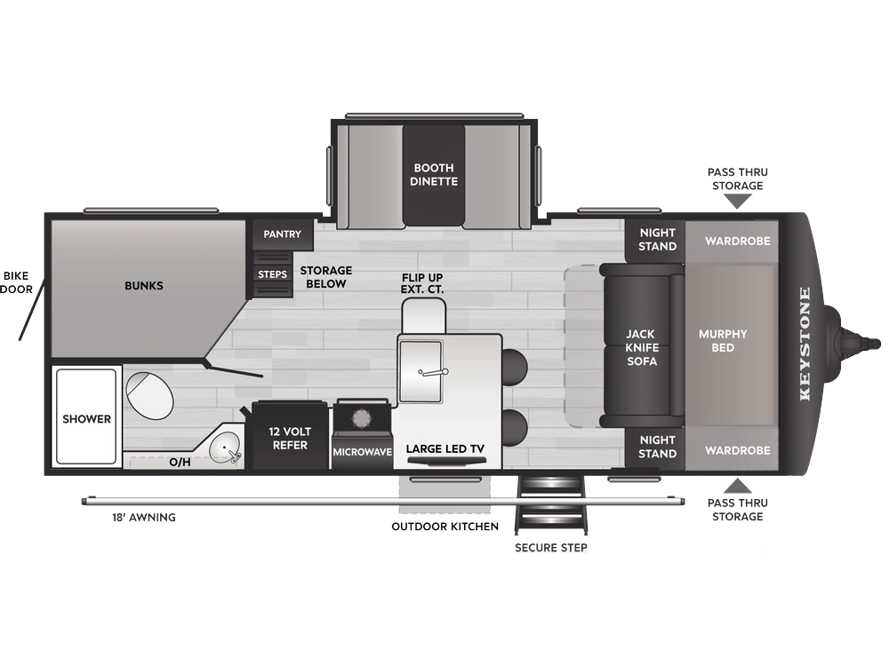 Keystone RV Passport Super Lite Passport Super Lite 2220BH 2027 alt