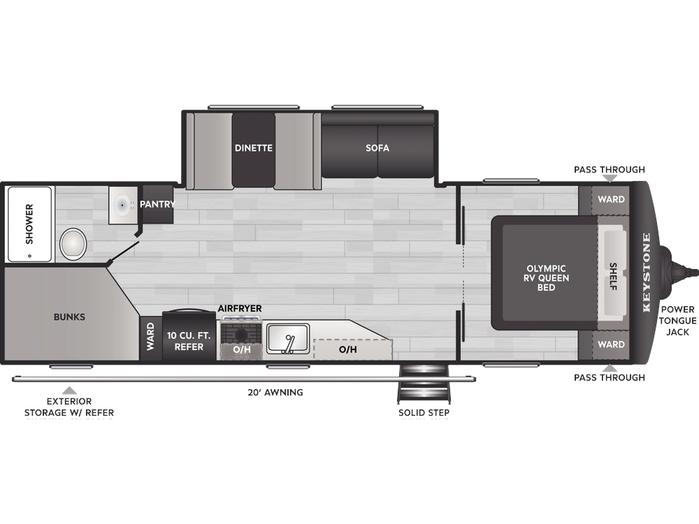 Keystone RV Hideout Hideout 262BHSWE 2027 alt