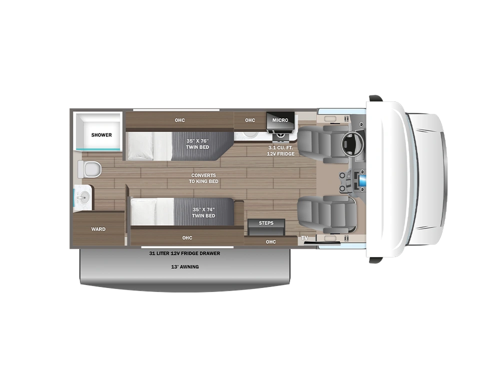 2027 Jayco Redhawk SE Redhawk SE 20SF - Ford Chassis 7.3L 2V DEVCT NA PFI V8 alt