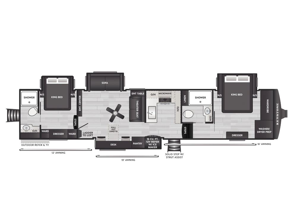 2027 Keystone RV Montana High Country Montana High Country 391TB alt