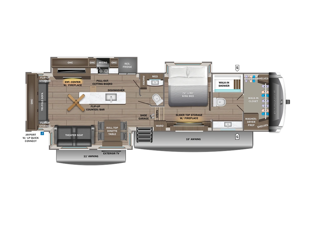 2027 Jayco Pinnacle Pinnacle 36FBTS alt