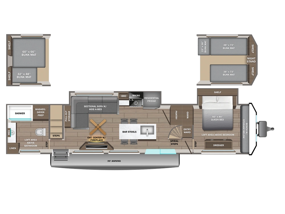 2027 Jayco Jay Flight Bungalow Jay Flight Bungalow JayLoft alt