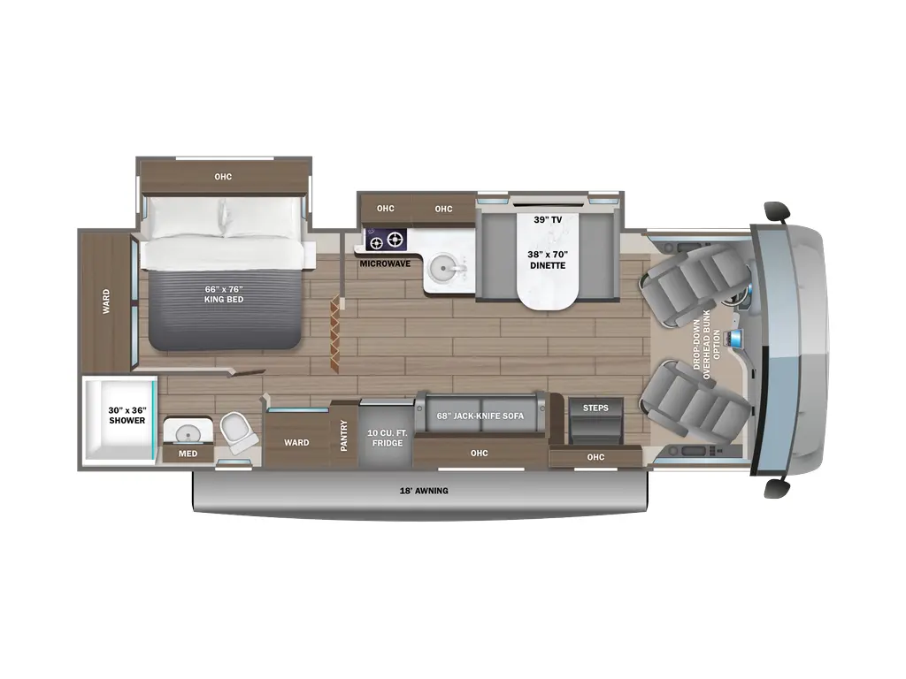 2027 Jayco Alante SE 27ASE 7.3L 2V DEVCT NA PFI V8