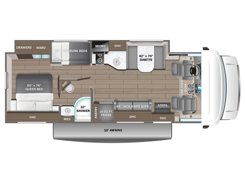 2027 Jayco Redhawk SE Redhawk SE 31FF - Ford Chassis 7.3L 2V DEVCT NA PFI V8 alt
