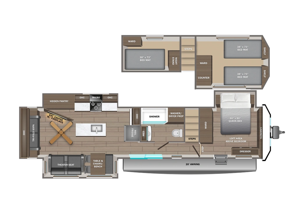 2027 Jayco Jay Flight Bungalow Jay Flight Bungalow 402DLFT alt