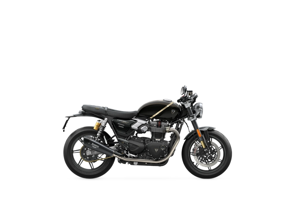 2027 Triumph Speed Speed Twin 1200 TFC Obsidian Gold alt