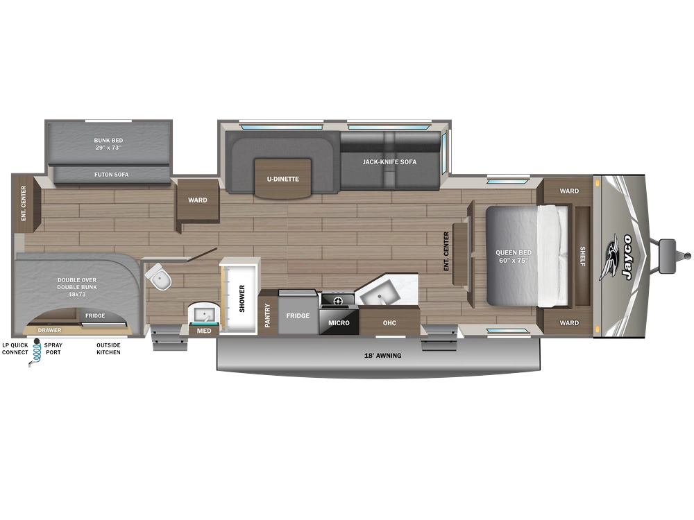 Jayco Jay Flight Jay Flight 321BDS 2027 alt
