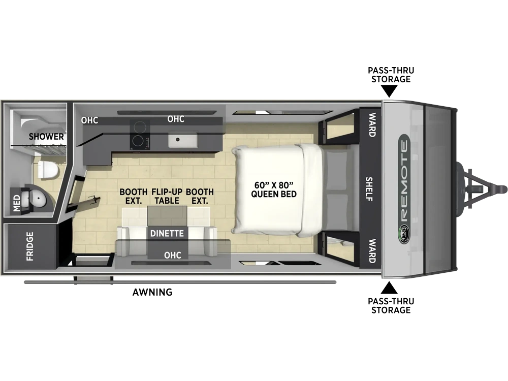 2027 Coachmen Remote 8' Wide Remote 8' Wide 198RBC