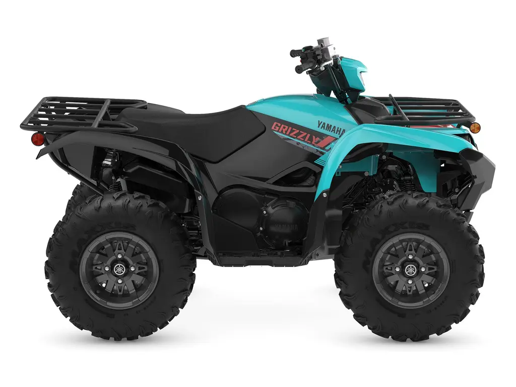 2027 Yamaha GRIZZLY EPS Raven Metallic/Mint