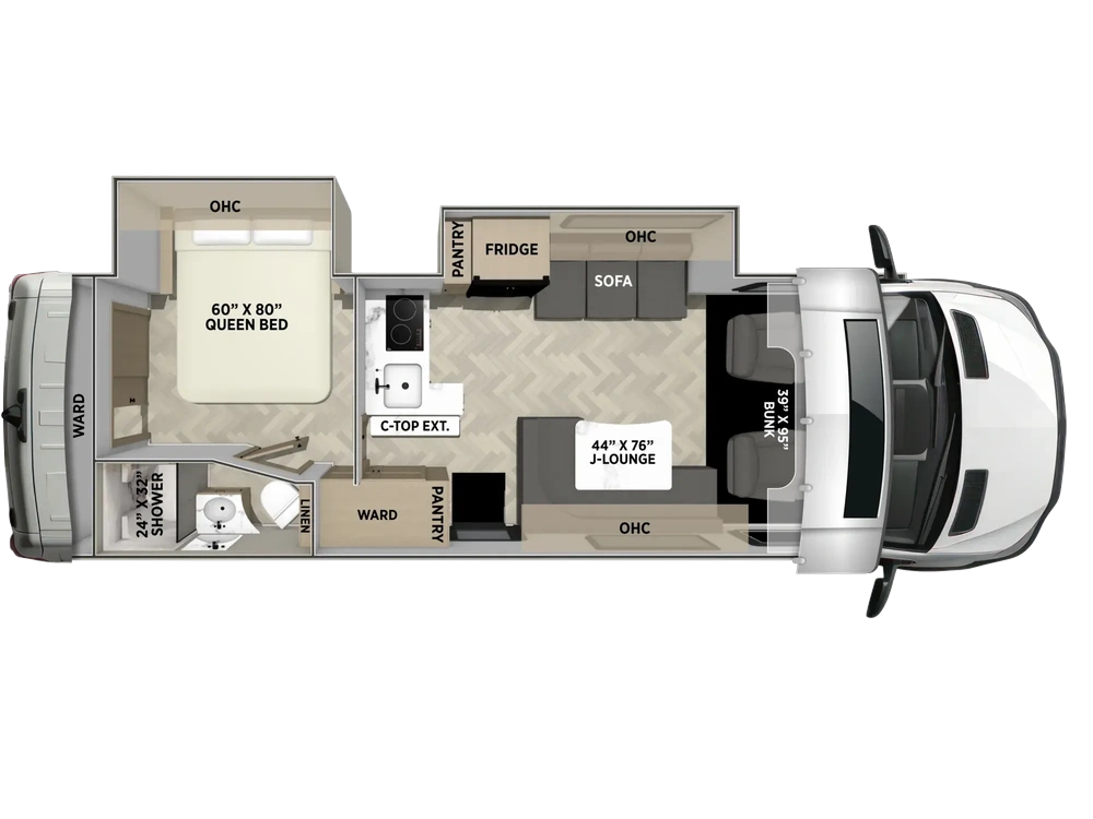 Coachmen Coachmen Cross Trail – Go Farther, Stay Longer, Live Freely Coachmen Cross Trail – Go Farther, Stay Longer, Live Freely 26XG 2027 alt