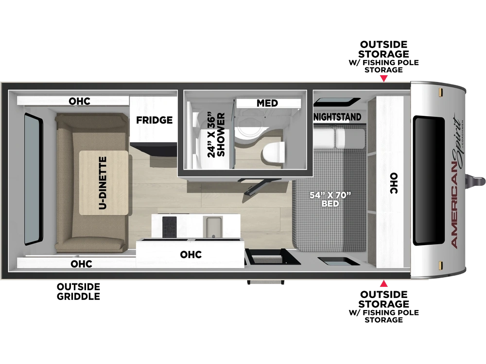 Coachmen American Spirit American Spirit 16RDB 2027 alt