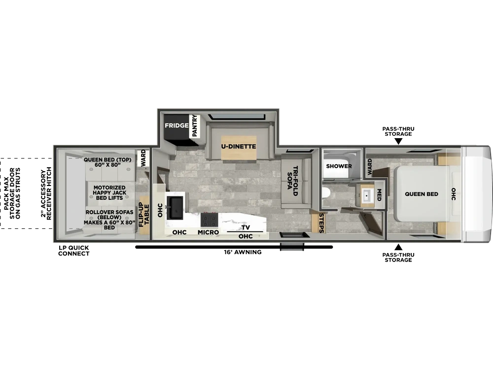 2027 Coachmen Chaparral Chaparral 31BH alt