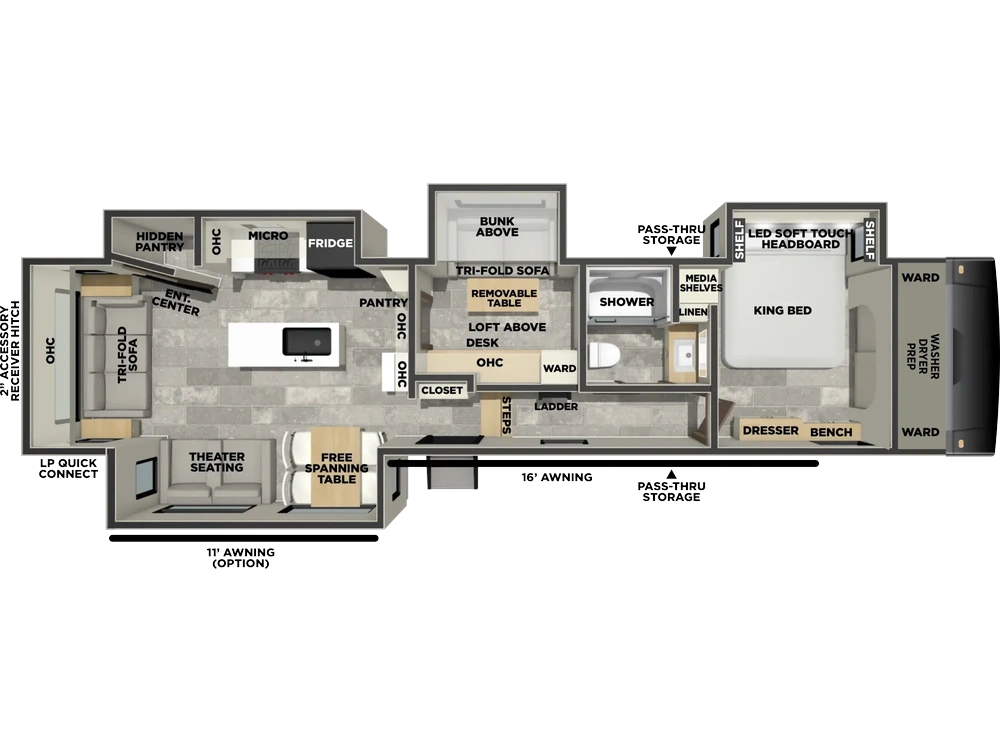 2027 Coachmen Brookstone Brookstone 398MBL alt
