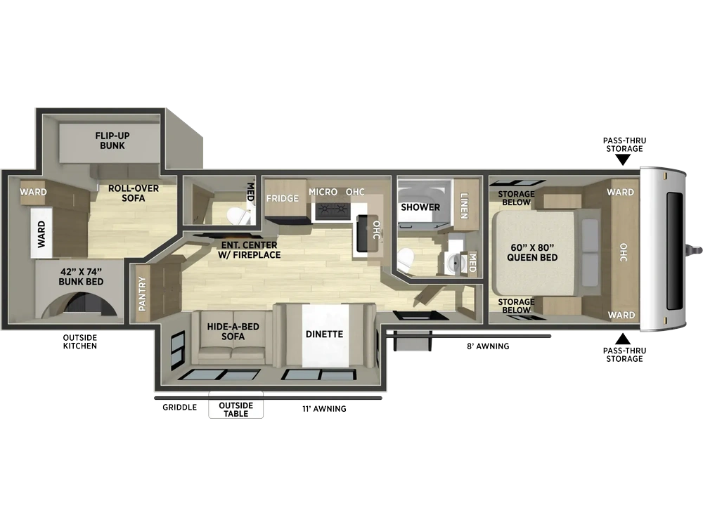 2027 Coachmen Freedom Express Ultra Lite Freedom Express Ultra Lite 326BHDS - DSO alt