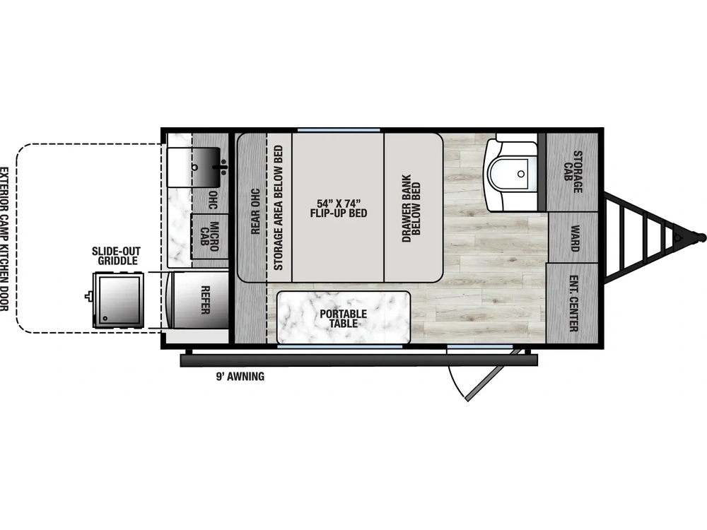 2027 Coachmen Clipper ROK Travel Trailers (Dealer Stock Only) Clipper ROK Travel Trailers (Dealer Stock Only) 13000ROK - DSO alt