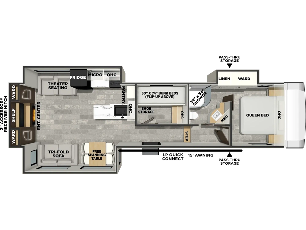 2027 Coachmen Experience All-Inclusive Fully Featured & Easy to Tow! Experience All-Inclusive Fully Featured & Easy to Tow! 30BHS alt