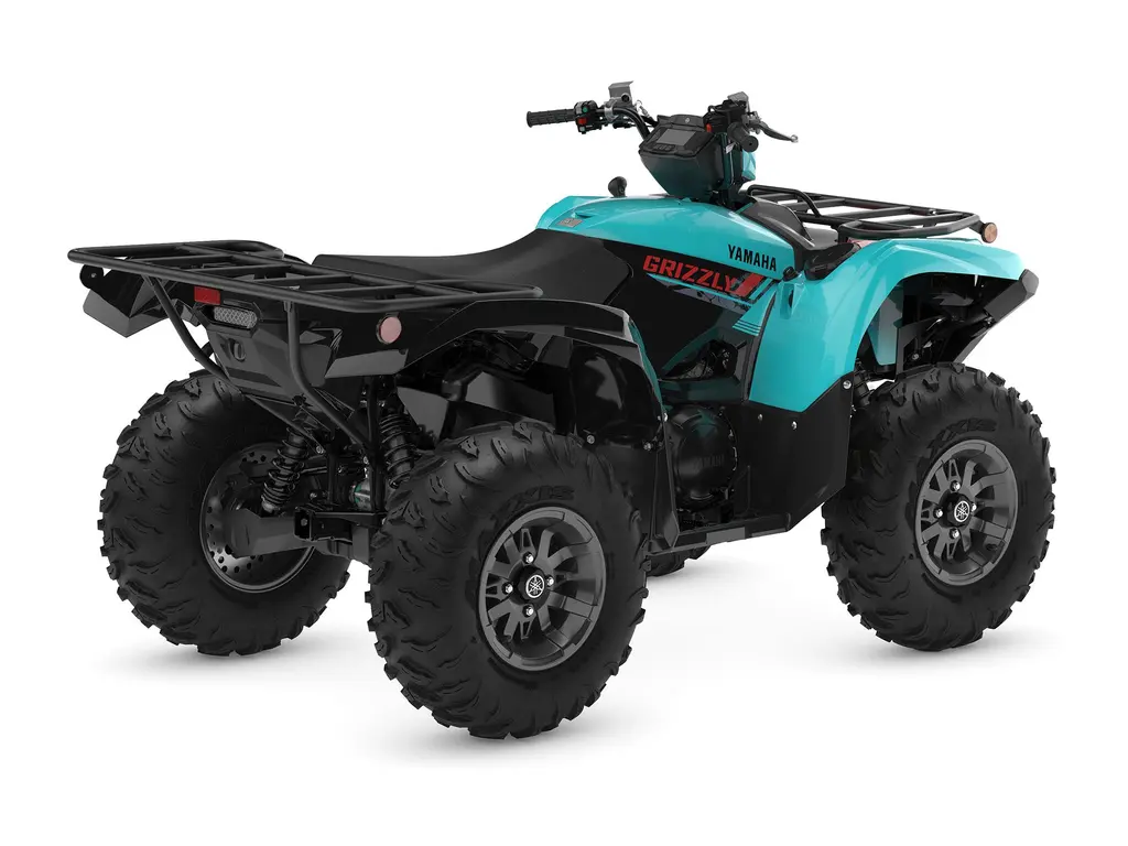 2027 Yamaha GRIZZLY EPS Raven Metallic/Mint